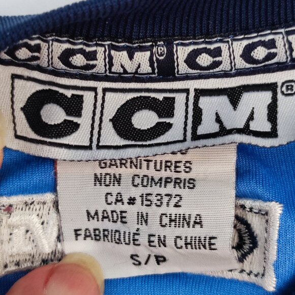 CCM Baseball Jersey boys size S Blue With Graphic Design - Picture 4 of 5